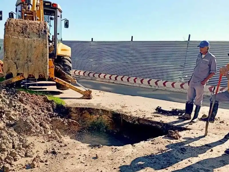 La comuna intensifica tareas de bacheo y sellado de juntas