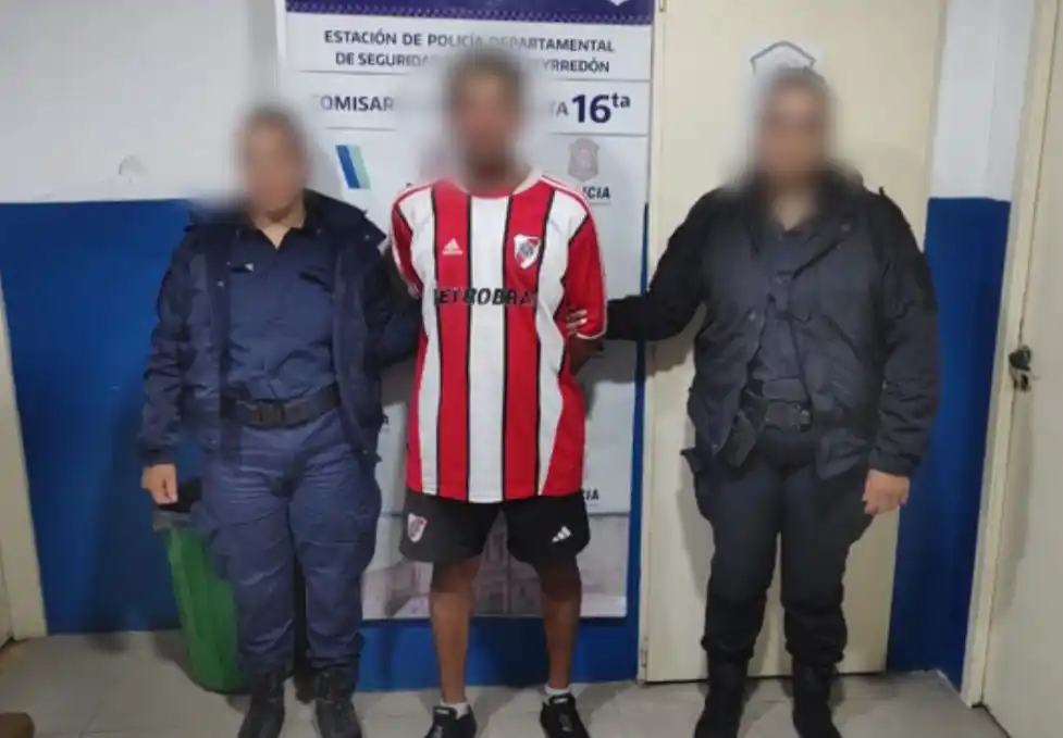 Era "Millonario". El sujeto intentó sobornar a los agentes con una gran suma de dinero.