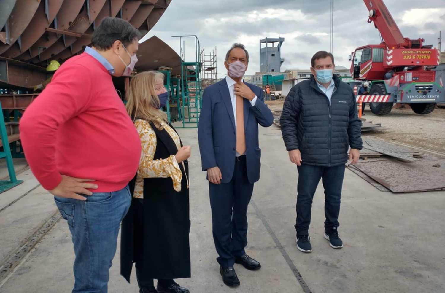 Montenegro: "Es importante generar visitas comerciales con empresas marplatenses"