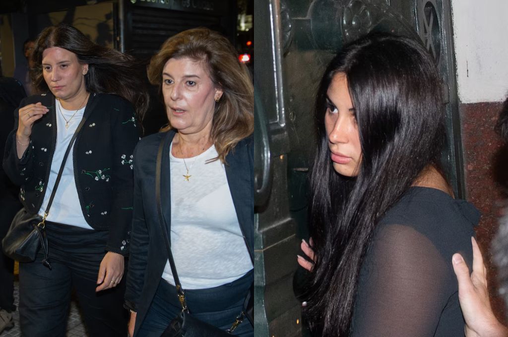 Bárbara Lanata acompañada por su madre-Lola, la hija menor
