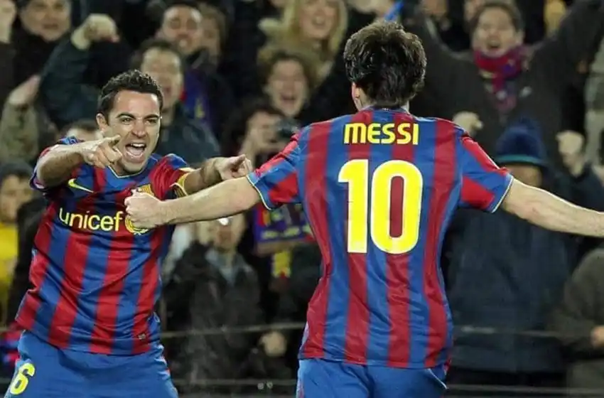 Messi despidió a Xavi Hernández