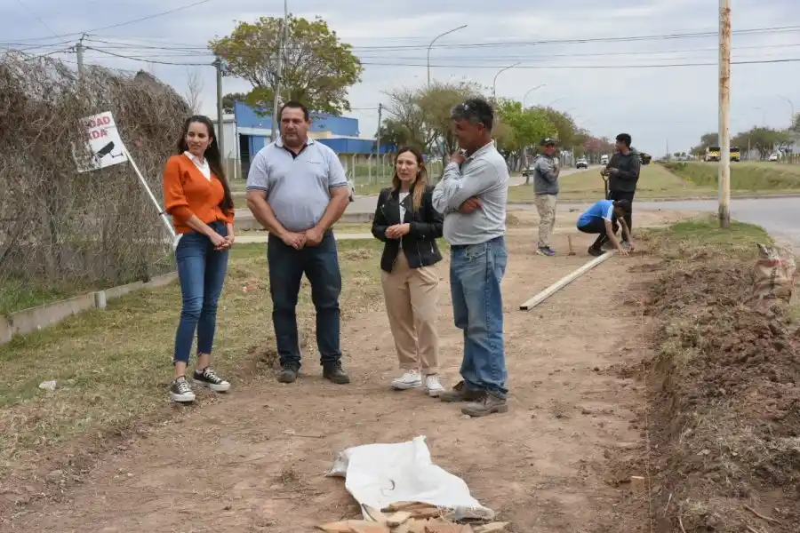El monto de inversión supera los 12 millones de pesos. También incluye el arbolado, el cual suma verde y embellece, pero sobre todo, aporta calidad al aire. 