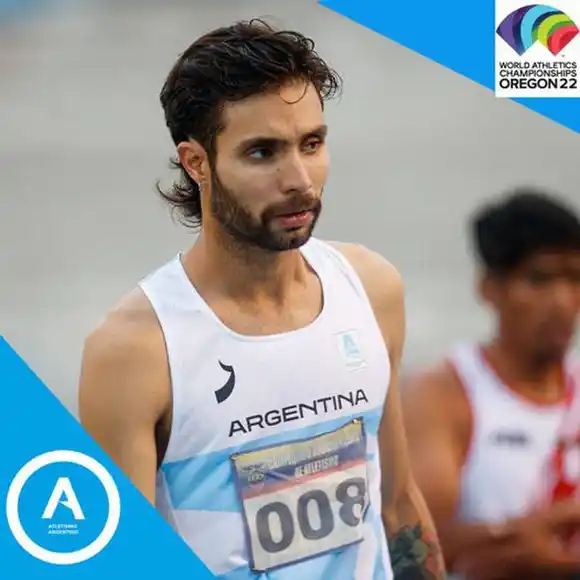 Federico Bruno no participará del Mundial de Atletismo en Oregon