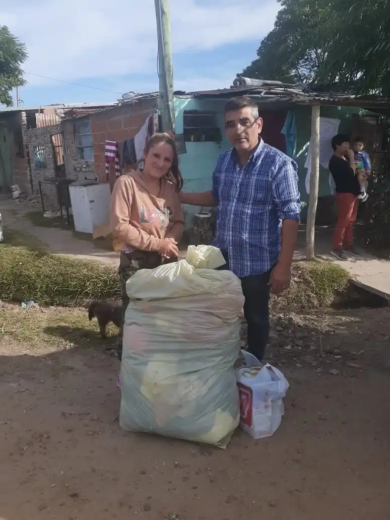 Colaboración a merendero del barrio “Islas Malvinas”