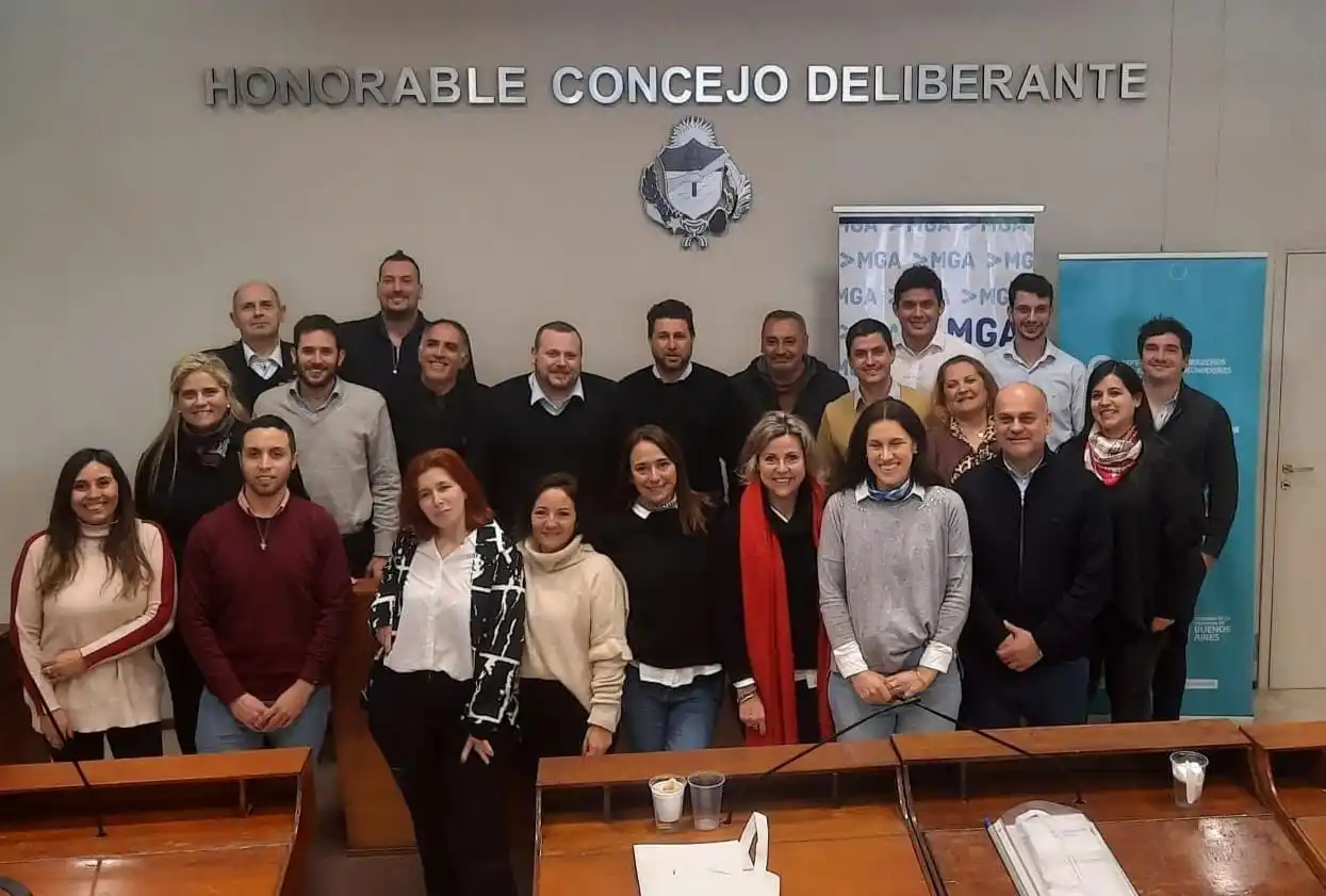 Representantes de la OMIC Pila participaron de un encuentro en Miramar