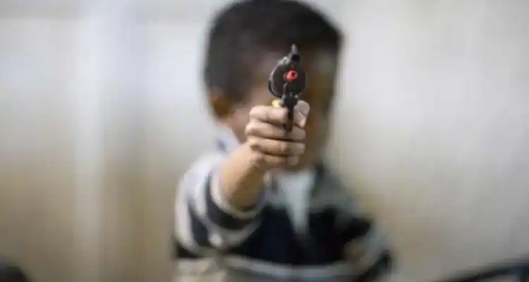Chicos con armas, un problema que crece