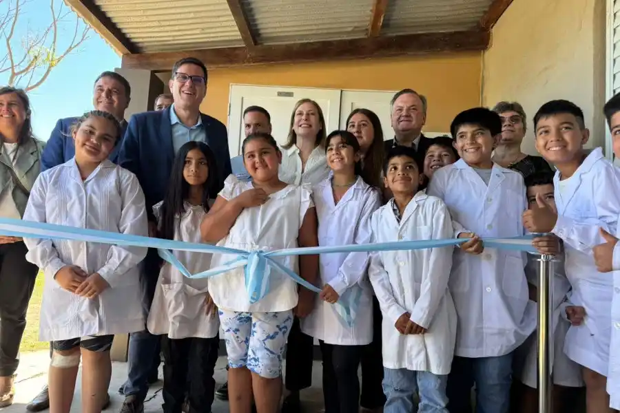 Goity recorrió el Departamento San Cristobal y realizó un balance del primer año de gestión