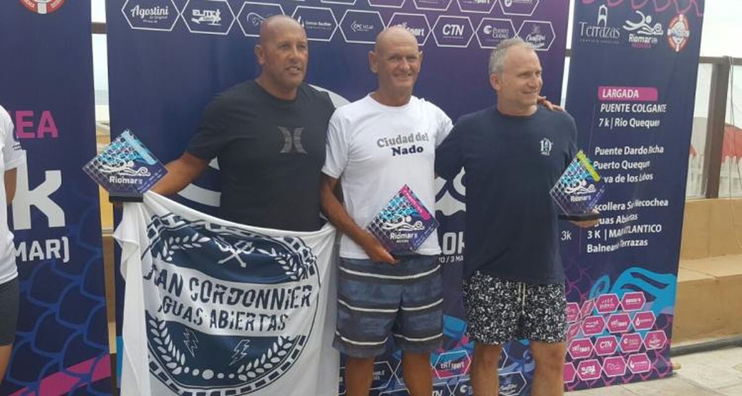 Tres sampedrinos se presentaron en la Rio Mar de Necochea