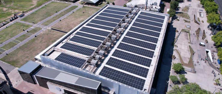 La Rural inauguró el parque de energía solar más grande de la ciudad de Buenos Aires