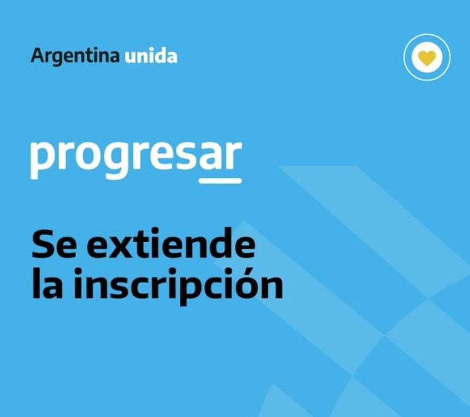 Progresar prorroga hasta 30 días  después de la cuarentena 