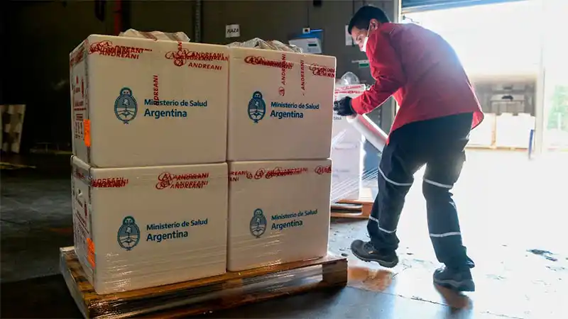 Se espera la llegada de más de 2,3 millones de dosis de Sinopharm 