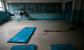 ¿Regreso a clases?  Hay que recuperar el 80% de la infraestructura escolar