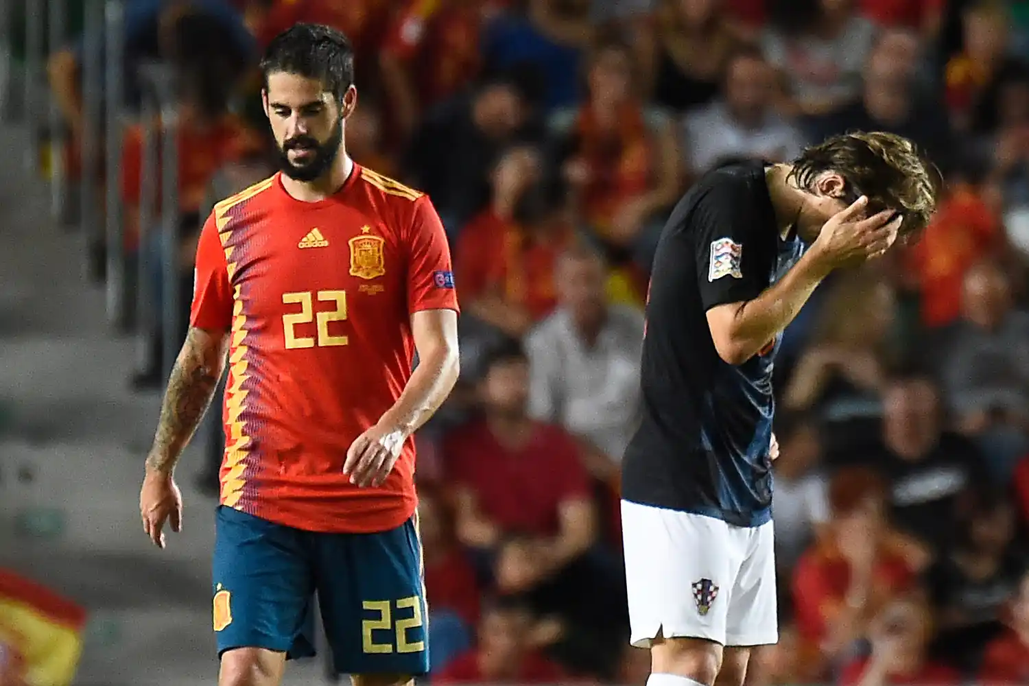 España aplastó a Croacia