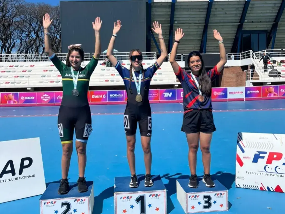 Aylen Torres logró dos podios en la tercera fecha de la Liga.