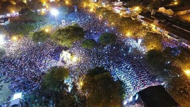 Reconquista: Los Palmeras y la Filarmónica convocaron a una multitud