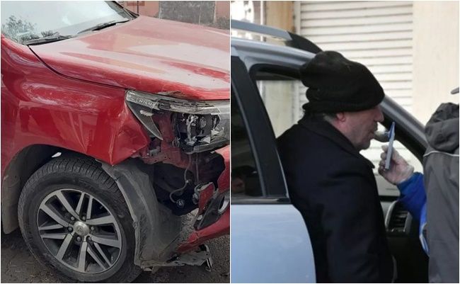 Ricardo Iorio chocó en Bahía Blanca: Dio positivo en alcohol y drogas