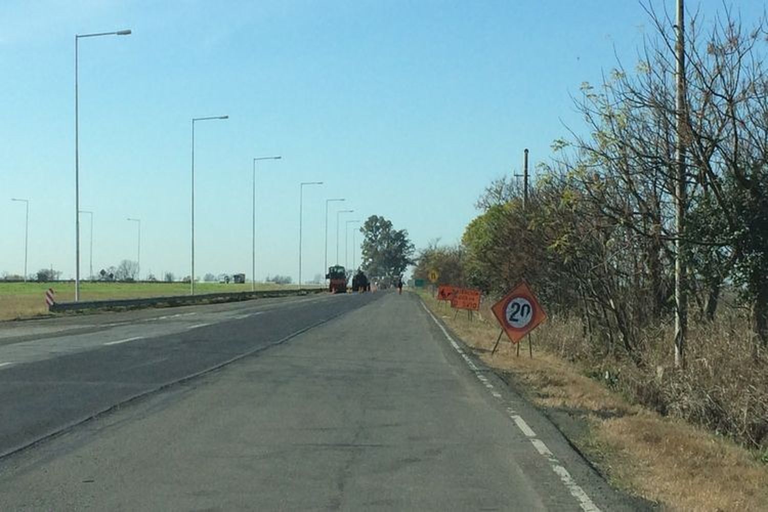 Cortes de tránsito por obras de bacheo en Santo Tomé