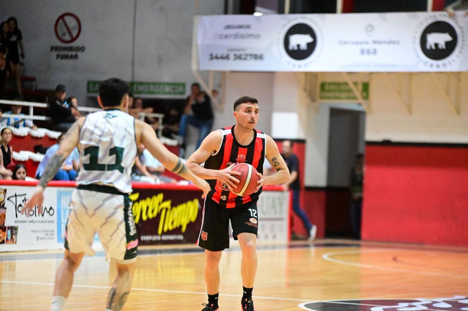 Leandro Quarroz, uno de los referentes de Central, contra BH por los cuartos de final (crédito: MR Fotografía).