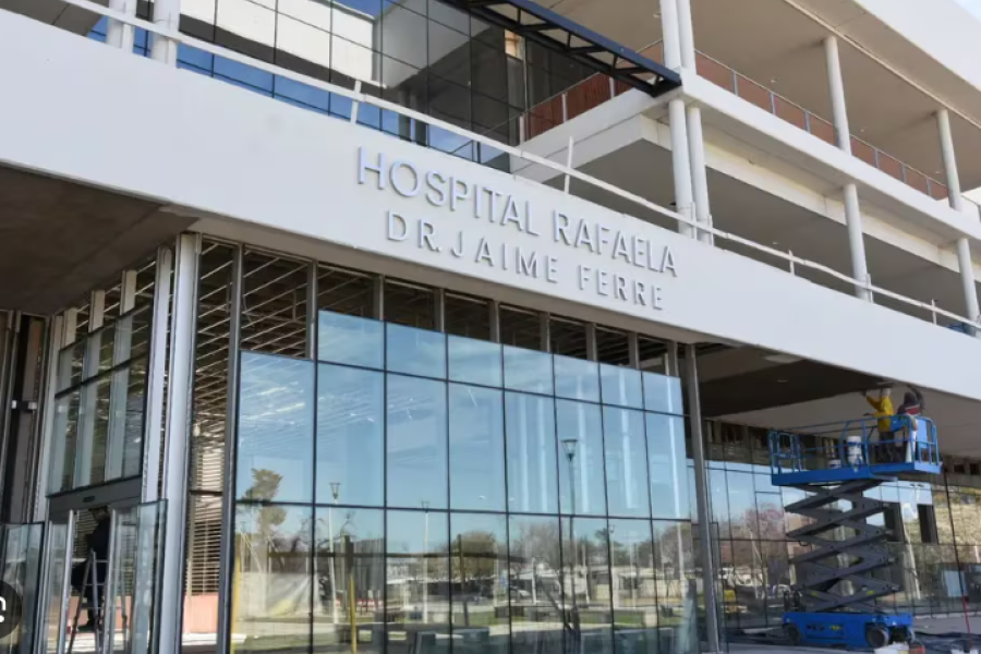 El ministro de Obras Públicas de la Provincia recorrió el Nuevo Hospital