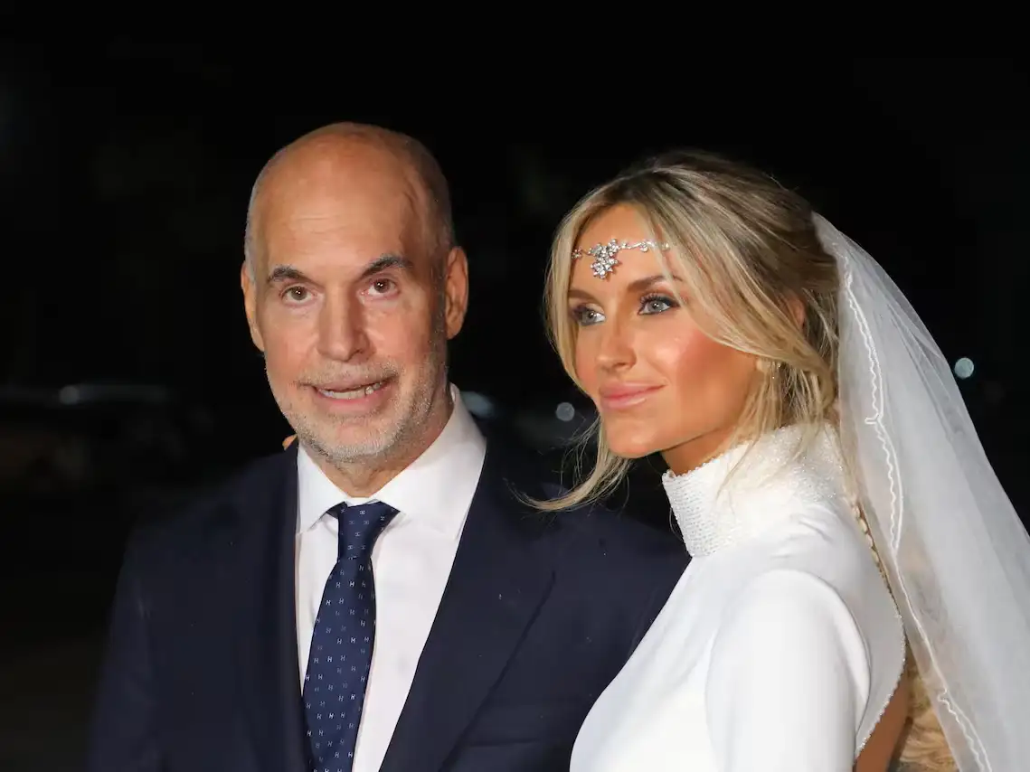 Larreta y Maylin esperan su primer hijo.