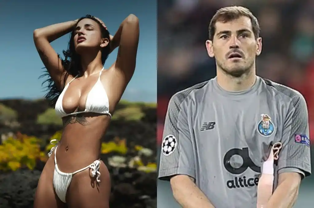 Claudia Bavel e Iker Casillas