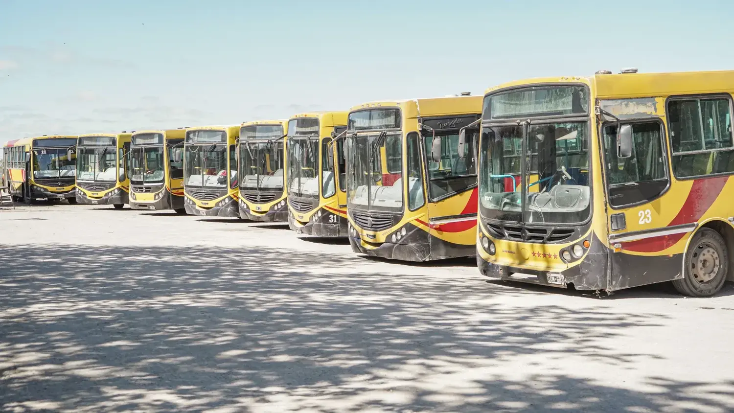Sin novedades. El panorama sigue siendo el mismo y el paro de colectiveros se mantiene en pie.