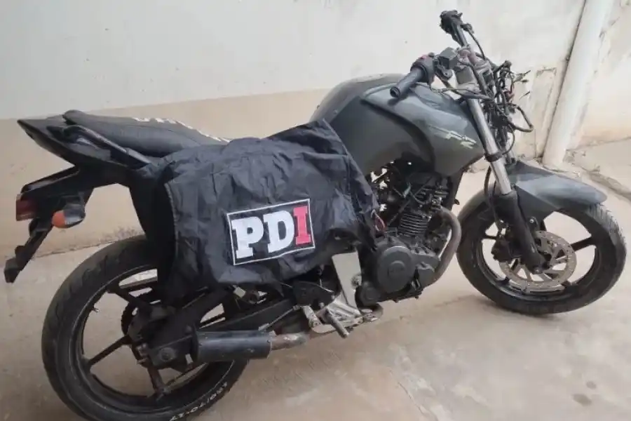 Recuperaron en Hersilia una moto que fue robada en Rafaela