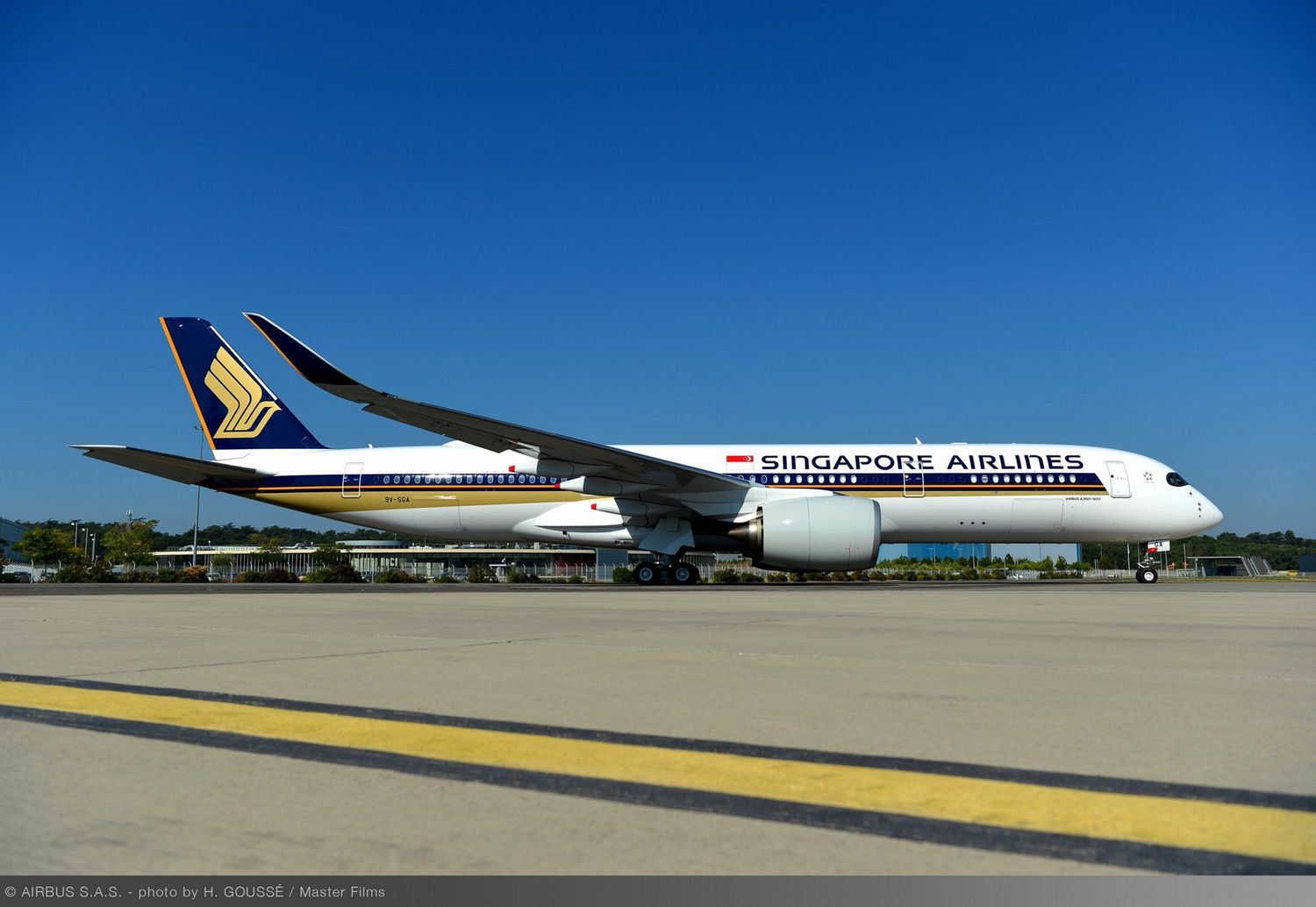 ¿Preparados para los vuelos non-stop de 20 horas? Airbus entregó el primer A350-900ULR a Singapore Airlines