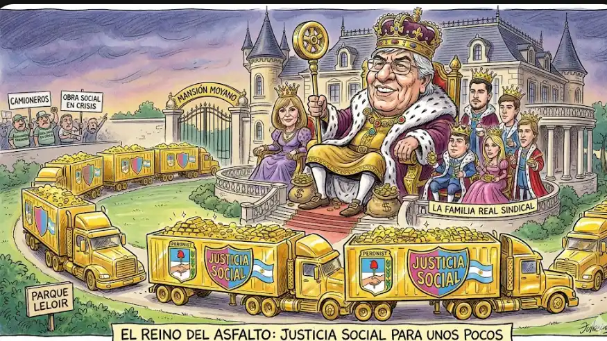 Empresario. Hugo Moyano, líder eterno de los camiones.