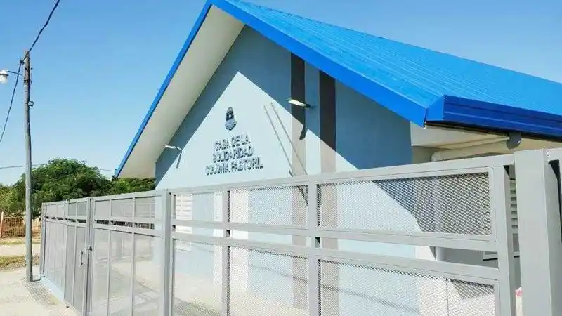 El gobernador Insfrán inaugurará la
Casa de la Solidaridad de Pastoril