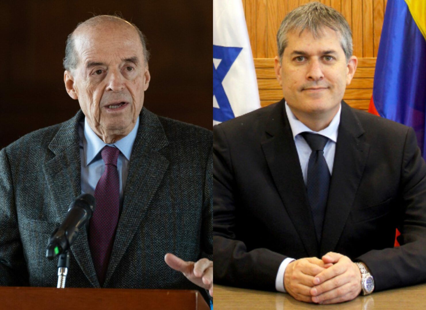 «Discúlpese y váyase»: mensaje del Canciller colombiano al embajador de Israel en Bogotá
