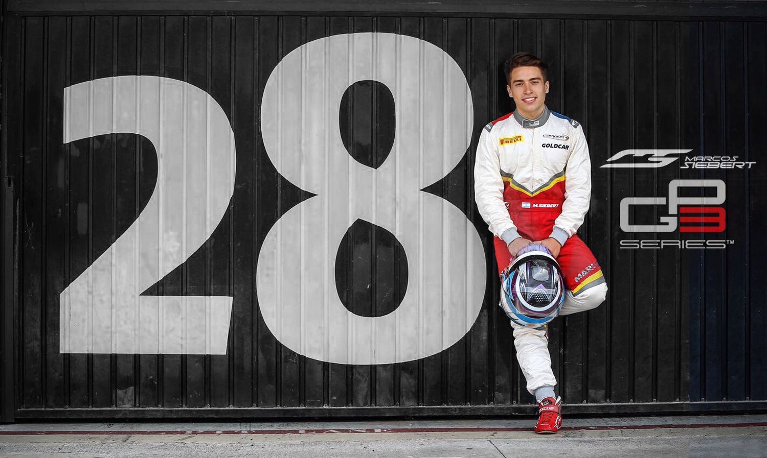 Marcos Siebert fue confirmado para competir en la GP3