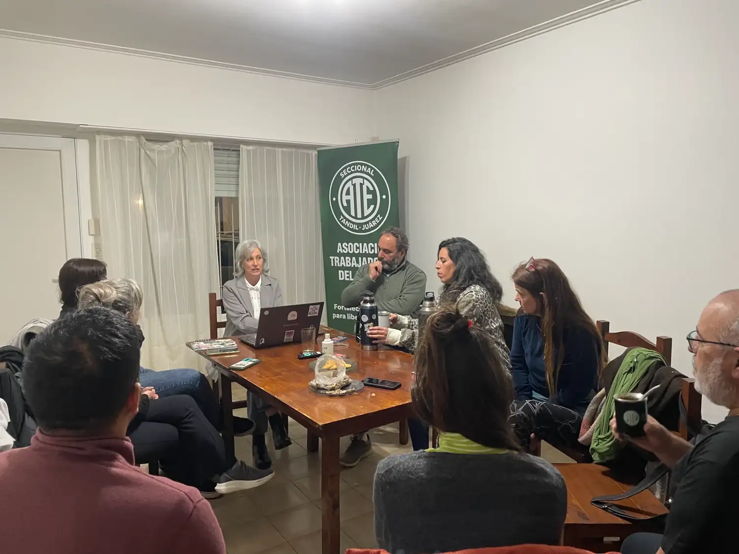 Almuerzo de ATE por el dia del trabajador estatal