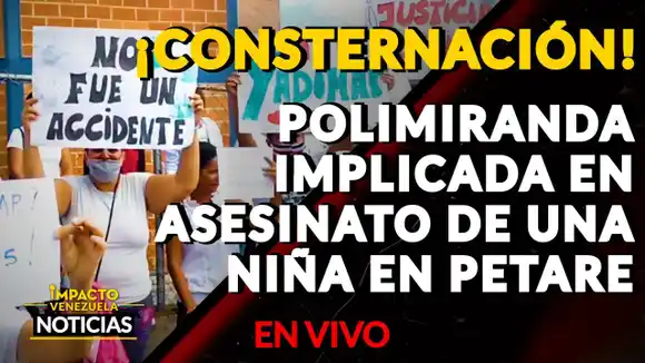¡PIDEN JUSTICIA! Protestan en Petare por la muerte de la niña Yadimar Sierra de un tiro en la cabeza VIDEO – IMPACTO VENEZUELA