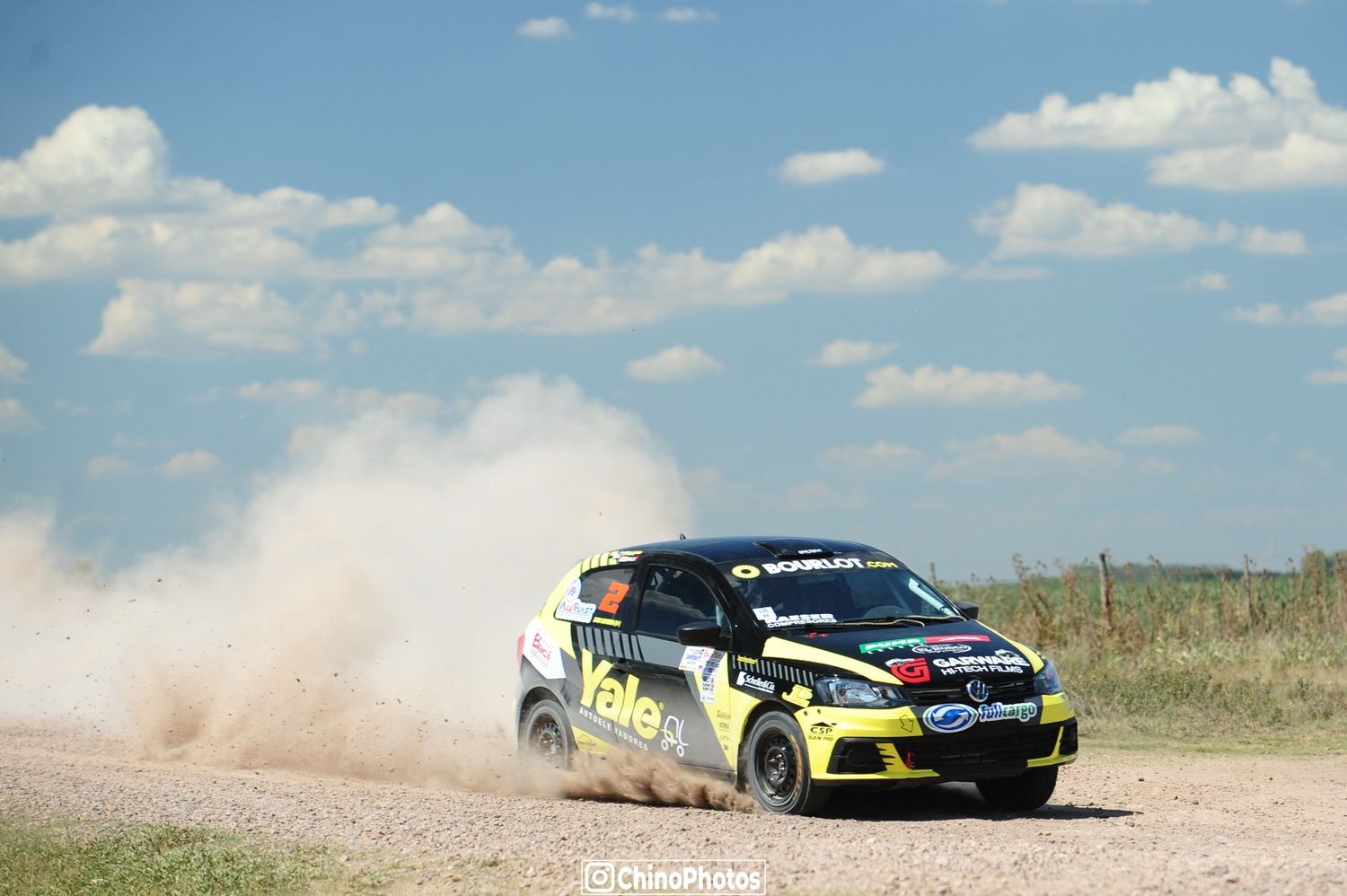 Guillermo Pitón/Juan Capurro...Vienen Ganando La Gral Del Rally De Santa Anita.