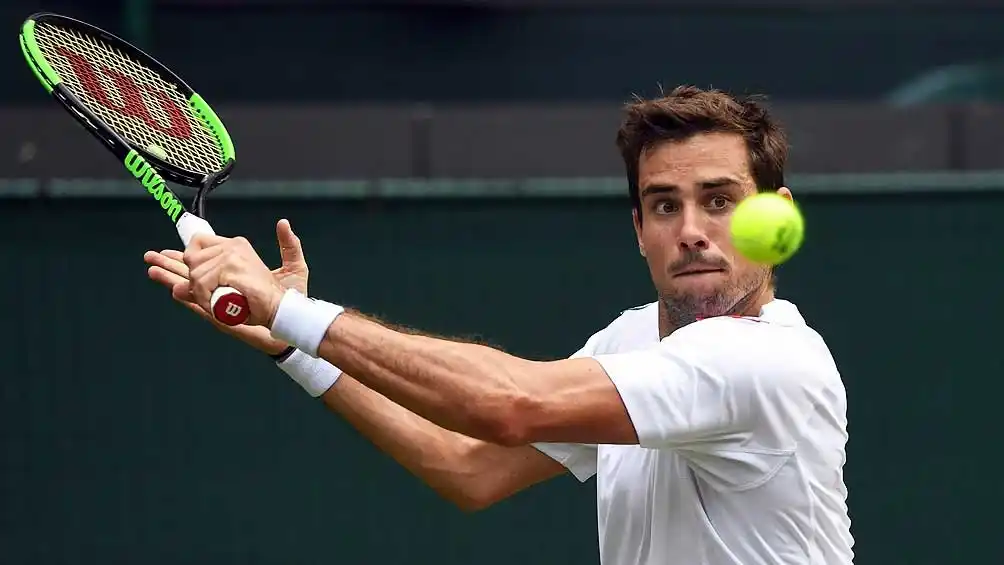 El sueño del bahiense Pella se acabó en los cuartos de final de Wimbledon