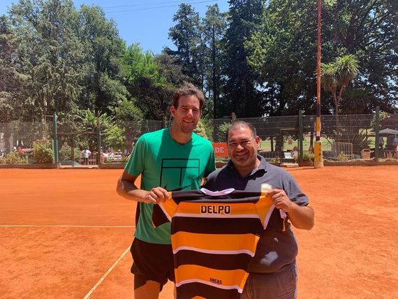 Uncas despidió a Del Potro