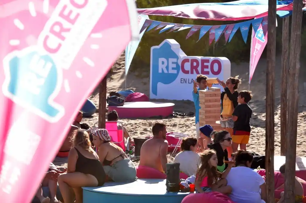 Vuelven los paradores Recreo a las playas bonaerenses.