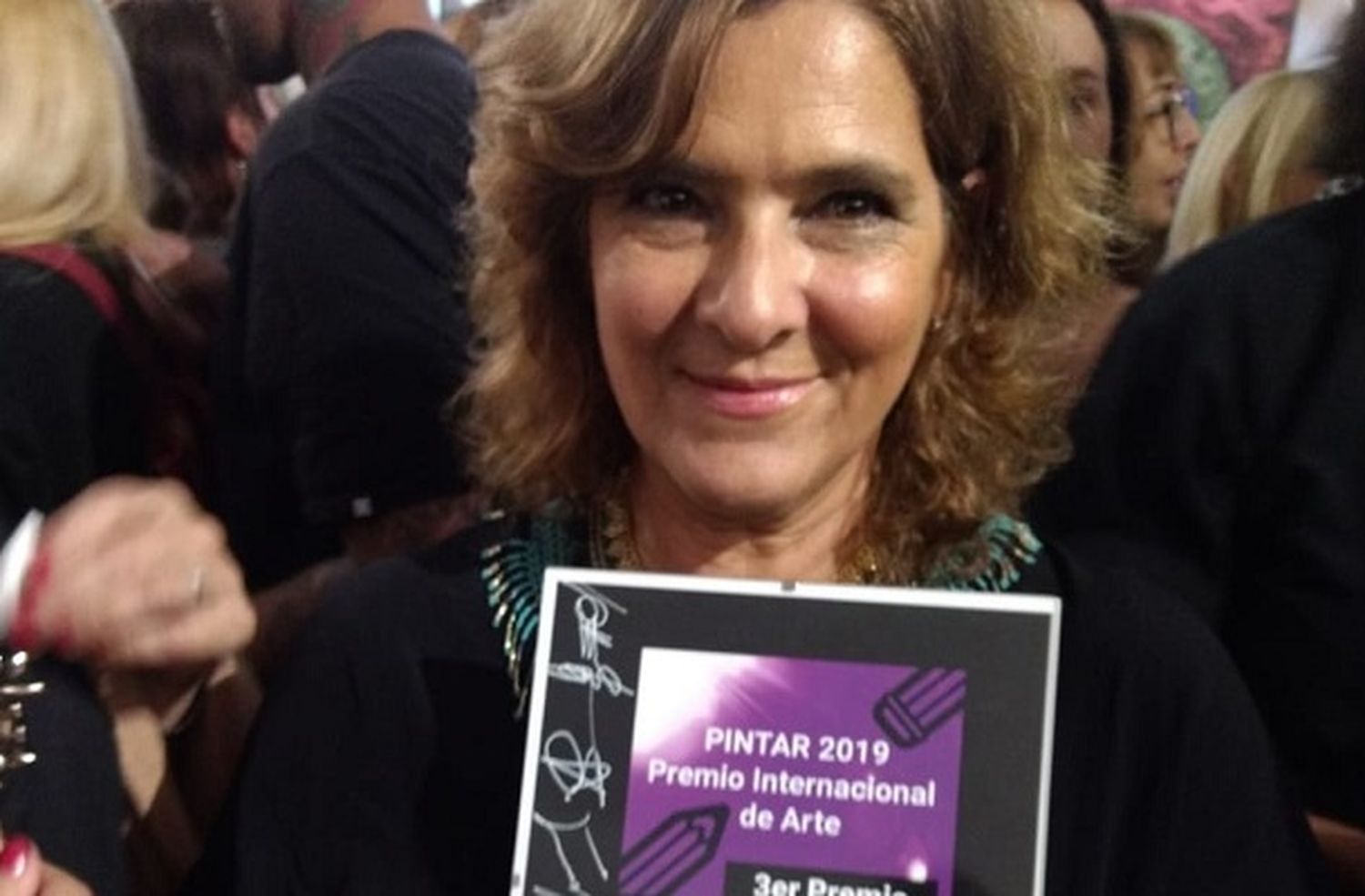 Artista gualeguaychuense recibió un Premio Internacional