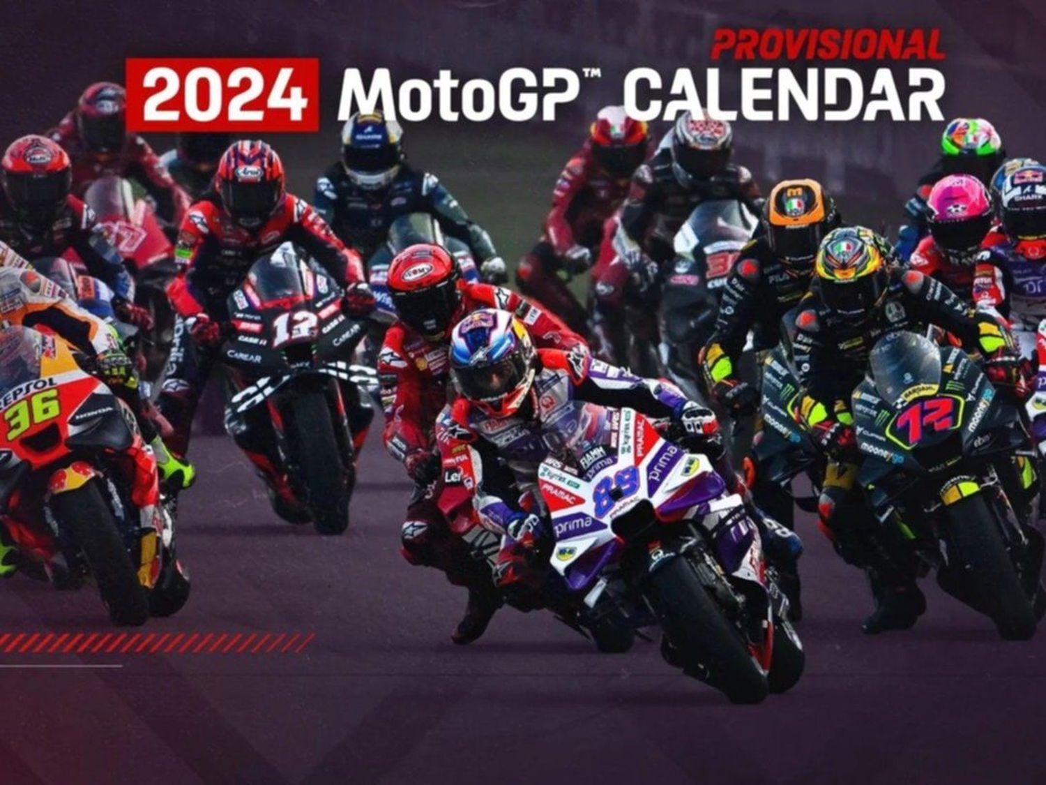 Oficial: aquí está el calendario de MotoGP para 2024