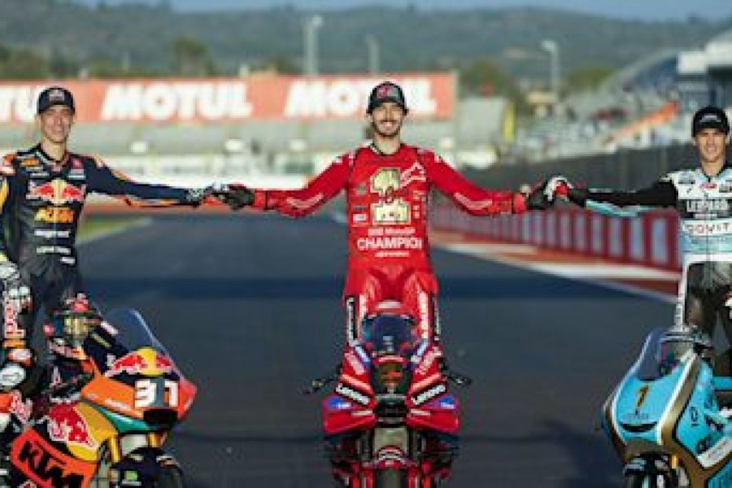 Bagnaia es bicampeón del Moto GP