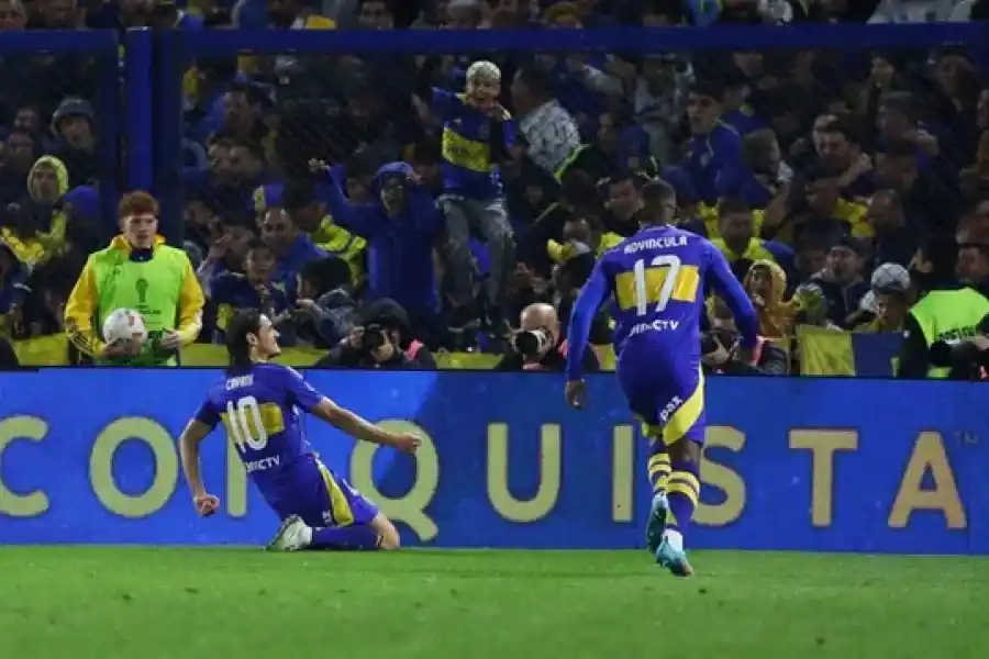 Boca  le ganó por la mínima a Cruzeiro por la Copa Sudamericana