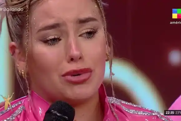 "Me duele mucho" : desconsolado llanto de Coti Romero en el Bailando