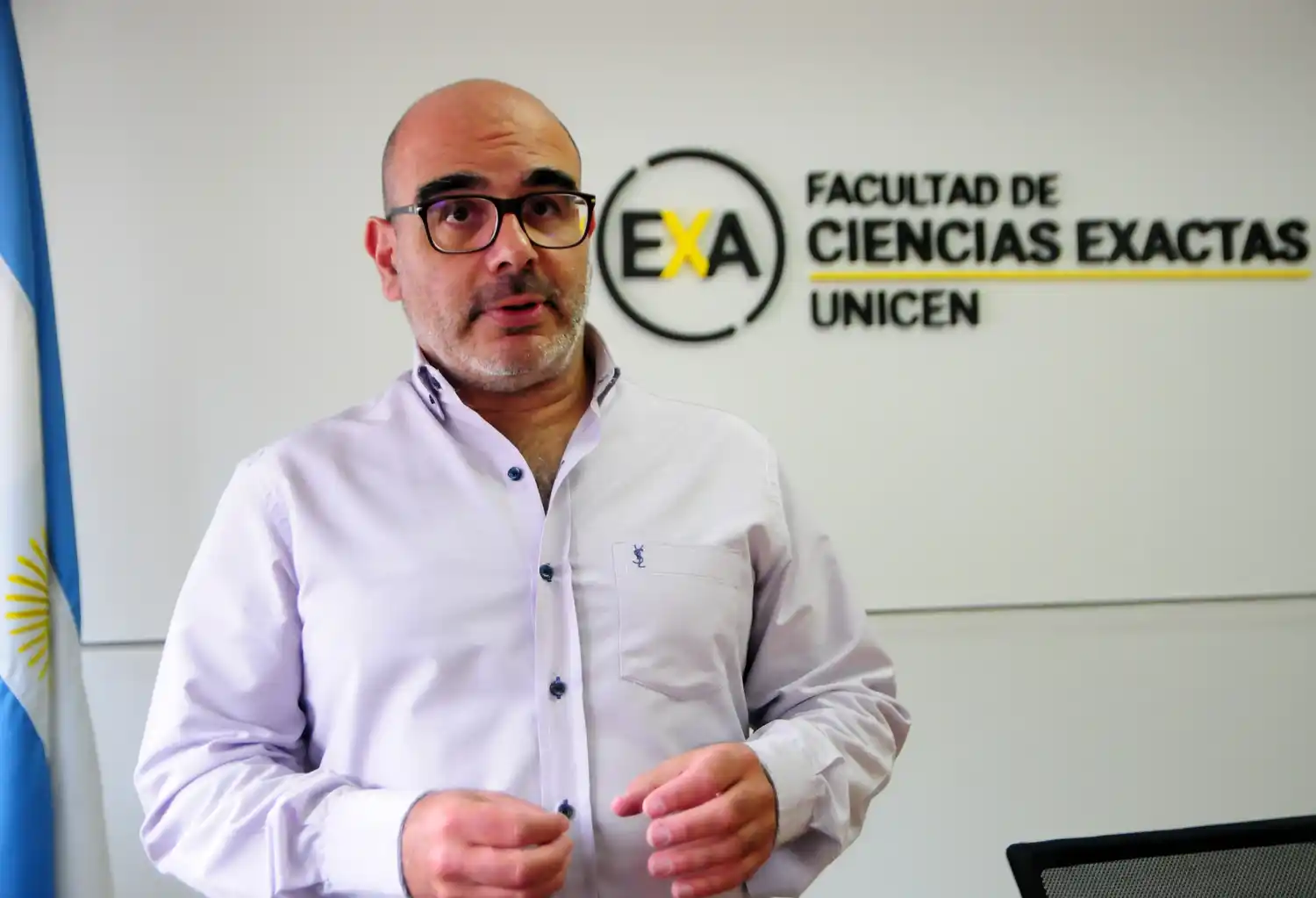 Claudio Aciti, decano de Ciencias Exactas