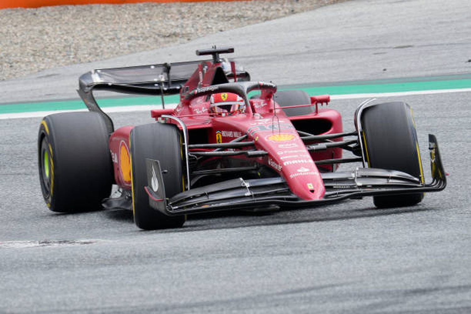 Leclerc festejó en Austria