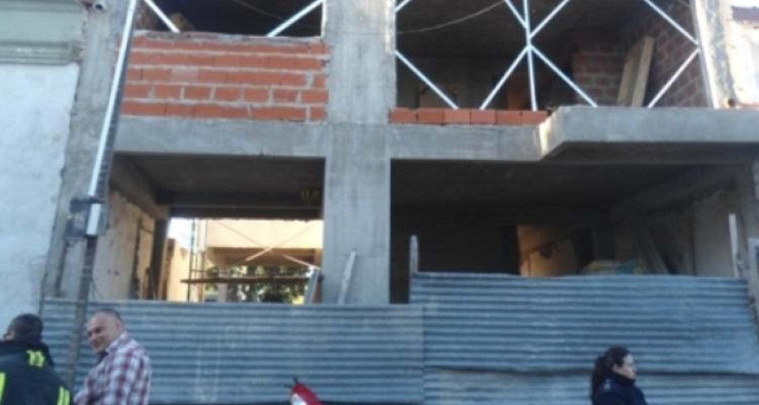 Clausuraron la obra en construcción en la que el viernes se accidentó un trabajador