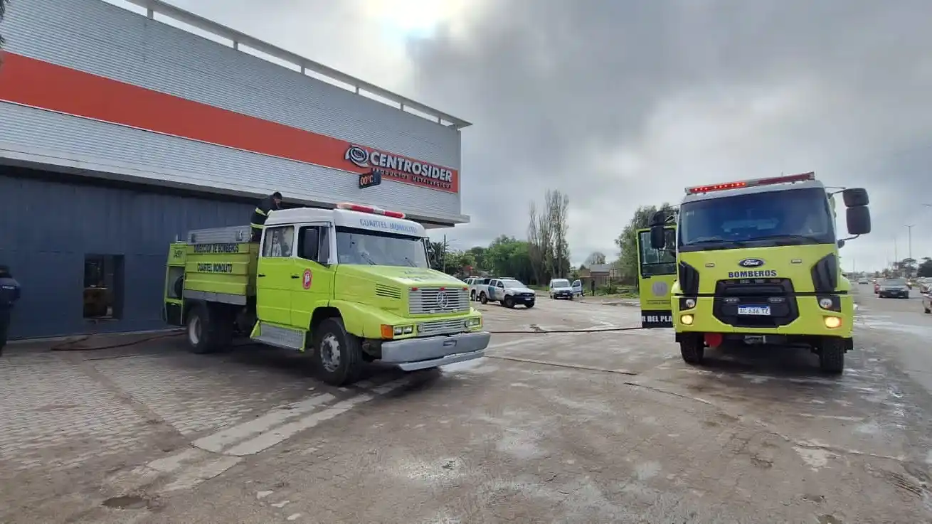 Se debió forzar el ingreso para poder acceder al incendia