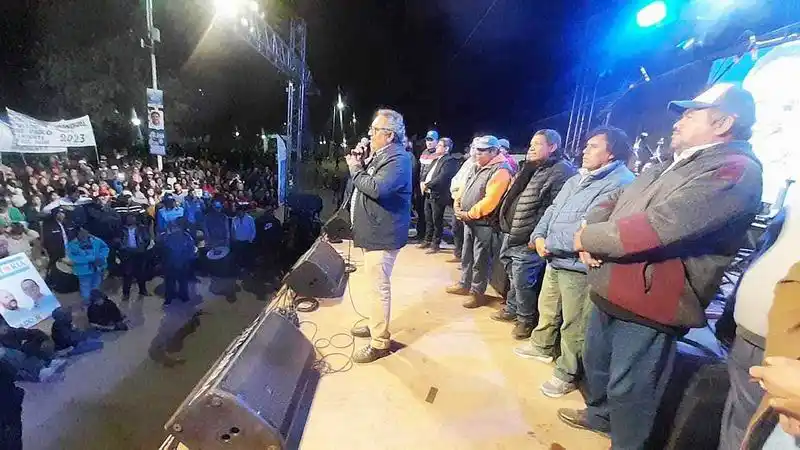 Ingeniero Juárez: Nacif agradeció 
el apoyo del pueblo en las elecciones
