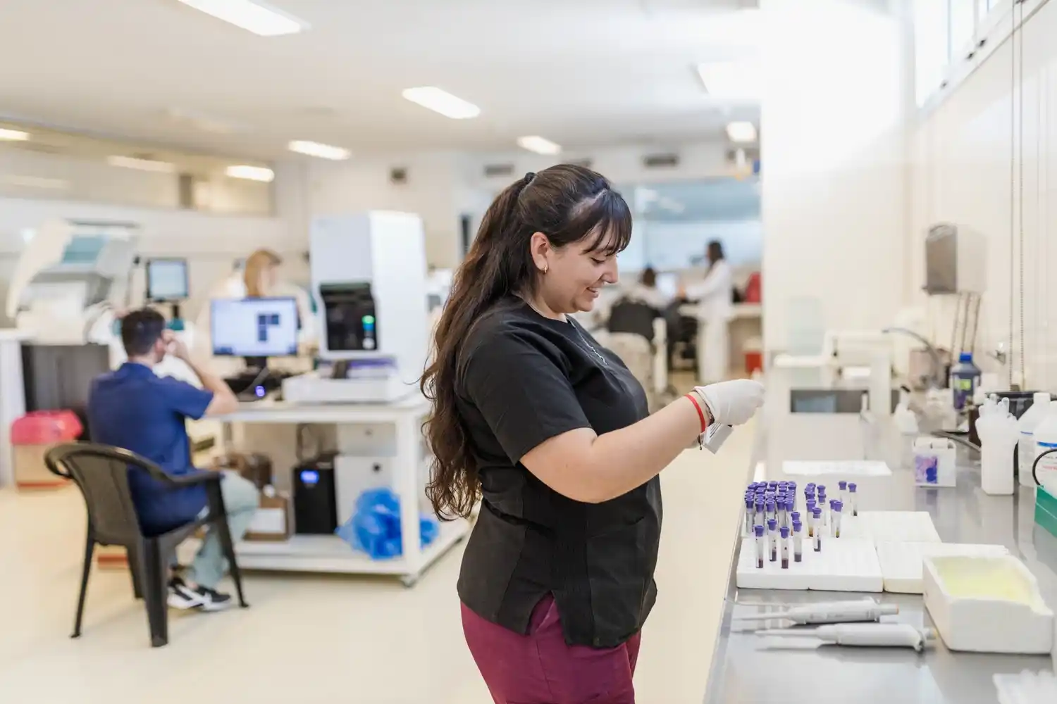 Los controles se realizan en el laboratorio del CEMA.