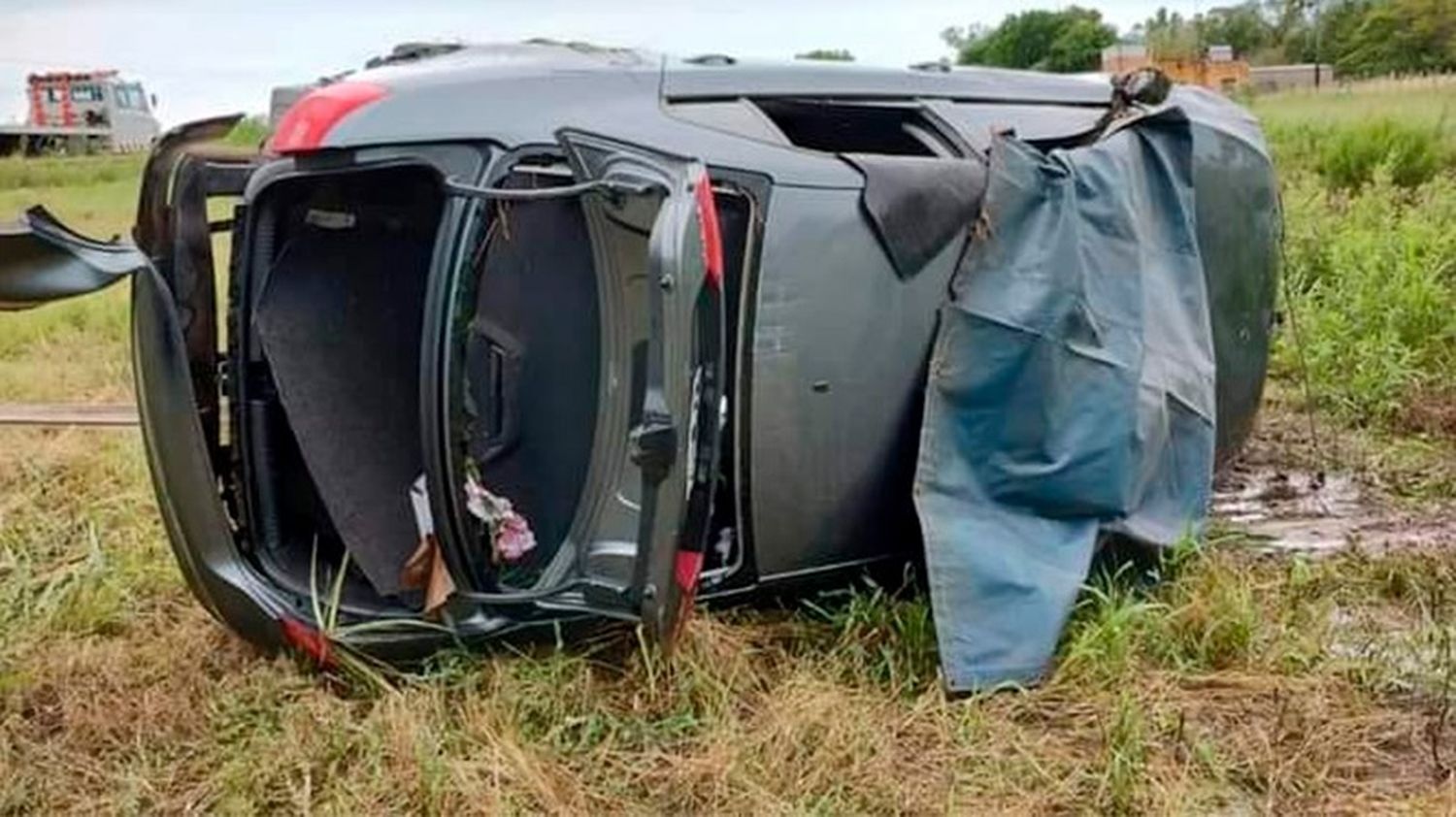 Auto arrastrado por un arroyo desbordado: Dieron a conocer la identidad de la pareja fallecida